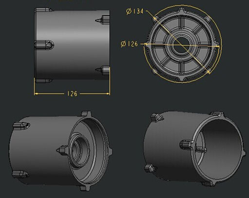 Defectos de piezas de fundición a presión de aleación de aluminio y método de mejora