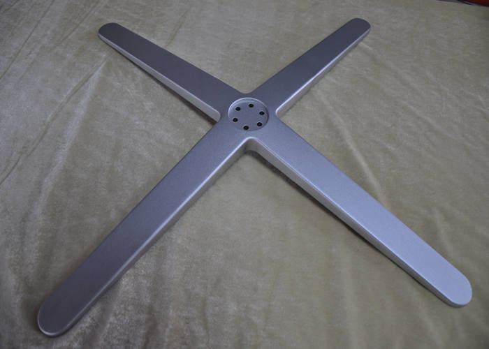 Pie de la silla de aluminio